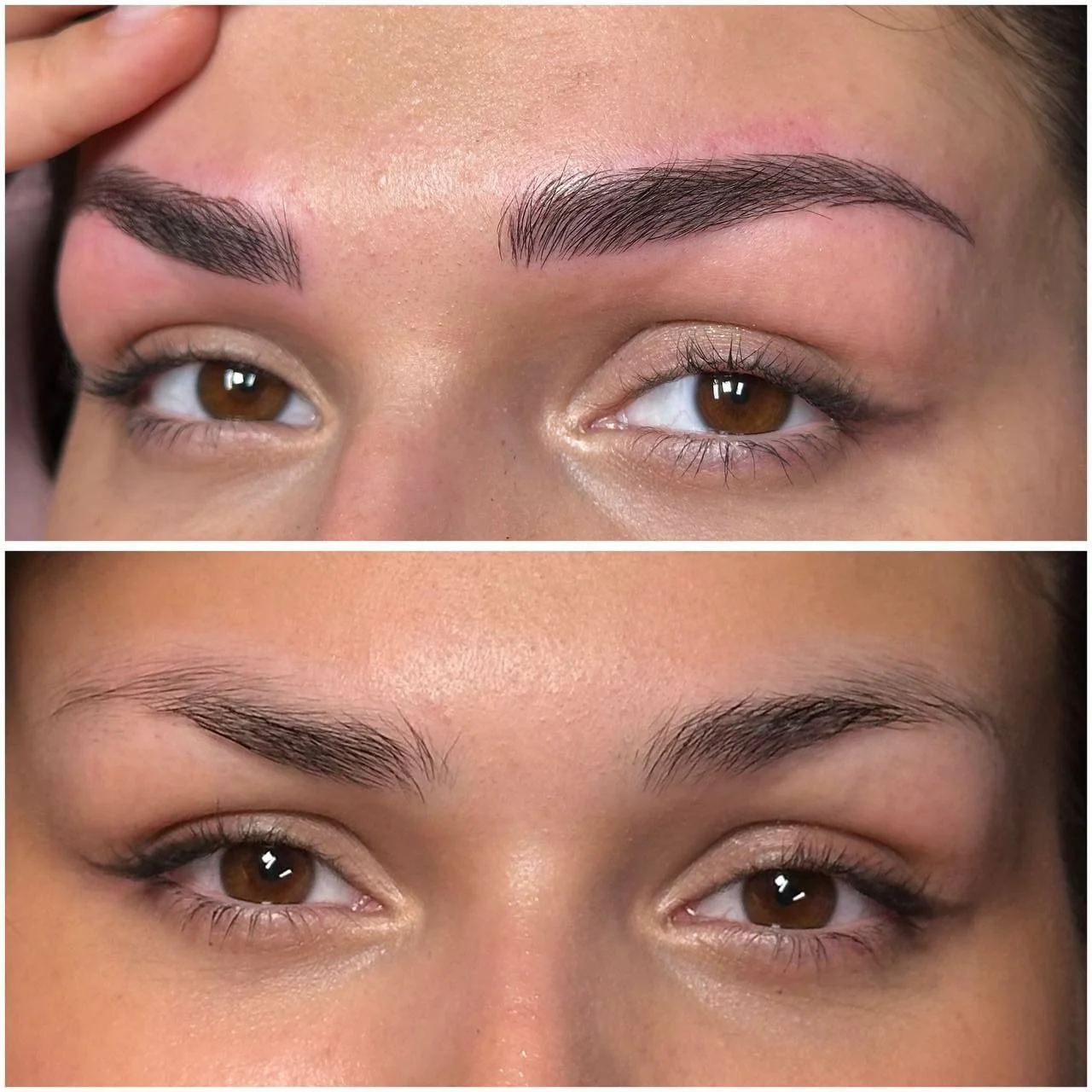 Vorher-Nachher-Ergebnis Brows